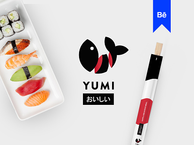Yumi Sushi Branding Project Behance