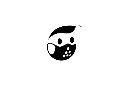 Rawrycat Logo Icon badge black branding bw corona covid design icon logo logo design luxury mark mask minimal negative negative space logo sppace symbol trademark white