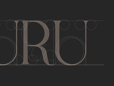 Tuturu Logotype Grid animation brand branding coffee font gif grid high end lines logo logotype luxury minimal process progress serif sketch type typography vector