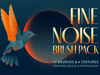 Noise Brush Pack for Procreate and Photoshop by Lisa Jacobs on Dribbble