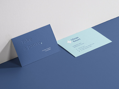 Lily Spa Resort Stationary blue business businesscard card flower lilac lily lilyspa luxury mockup mockup design mockup template resort spa wellness wellness logo