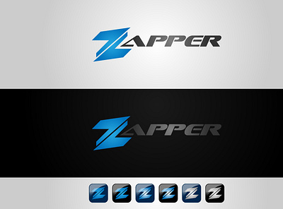 Logo Design Zapper branding design graphic design icon logo logo font z vector