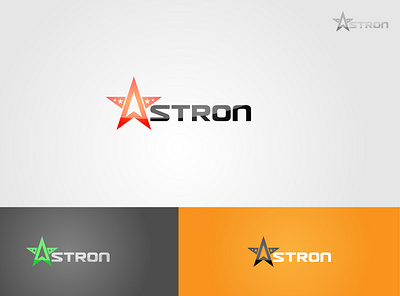 Logo Design Astron branding design logo