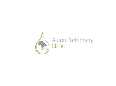 Logo Design Aurora Veterinary Clinic branding design graphic design logo