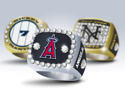 Topps 60th Anniversary virtual ring baseball diamond icon ring