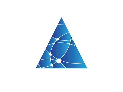 Triangle Logo geometry illustration logo triangle
