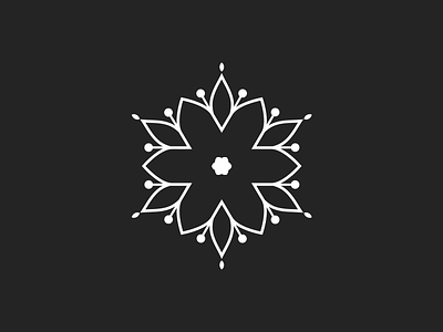 Dahlia dahlia fashion flower logo logo design mark symbol