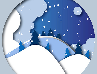 Snow christmas mood design falling graphic design holidays illustration vector