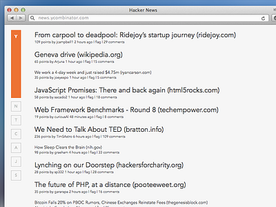 Hacker News Refresh