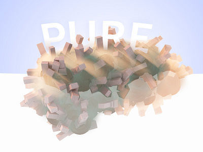 Pure Garbage 3d advert modo pollution type