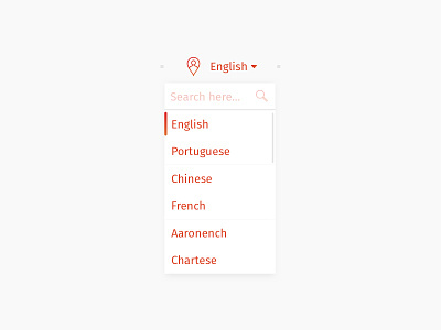 Autoselect Language Dropdown app card clean dashboard detail pattern product typography ui ux web website