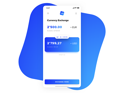Currency Exchange Calculator | Daily UI app calculator card clean currency converter currency exchange dashboard desktop detail gradient ios layout minimal payment product sketch typography ui ux web