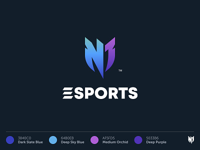 N1 Esports Logo branding branding design concept esports identity identity design logo logotype