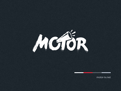 Motor Logo alogoaday lettering logo motor videoproduction