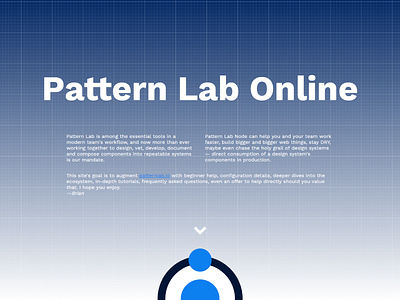 Pattern Lab Online atomic design design systems landing pattern lab tooling web design
