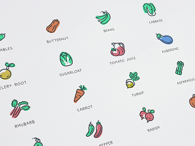Icons of food design filled food icons graphic design healthy food icons icon design icon set icons illustration illustrator meal icons set of icon vector