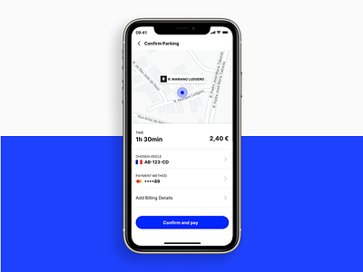 Parking app checkout confirm confirmation design ios mobile parking parking app payment ui ux