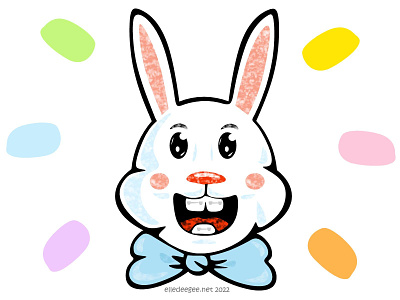 Brace yourself... Easter's coming! animals braces bunny dentist digital art easter holidays humor illustration occupations rabbit teeth