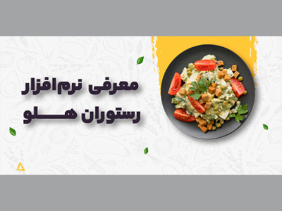 وب سایت شرکت مهندسی نرم افزاری هلو graphic design ui