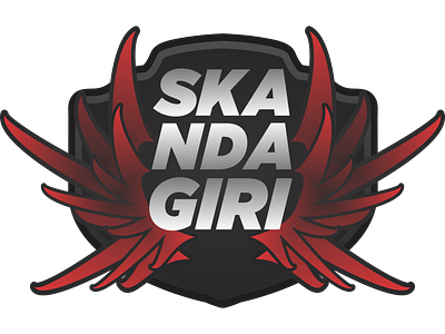 SKANDAGIRI Logo - Red Wings azhiro desain grafis desain kaos graphic design logo sablon kaos skandagiri