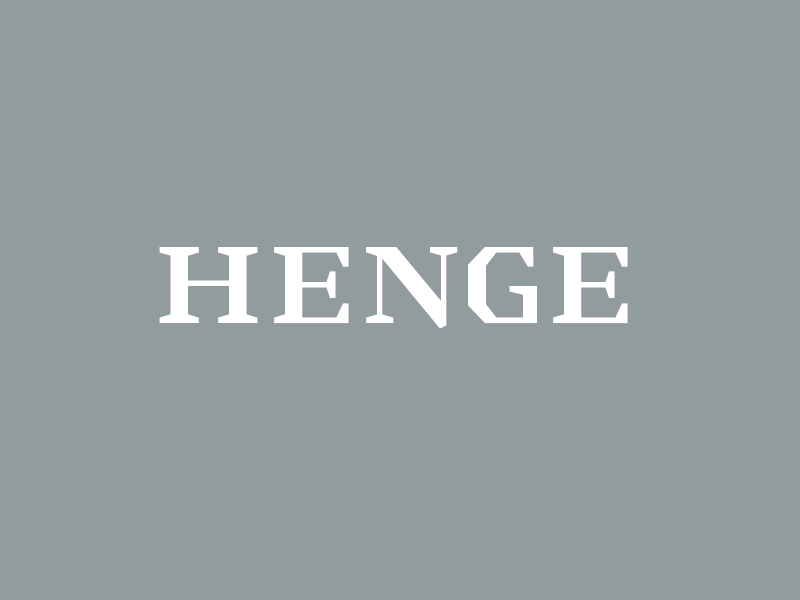 Henge by Conrad Altmann on Dribbble