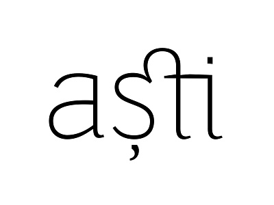 Asti Preview font ligature romania type typography