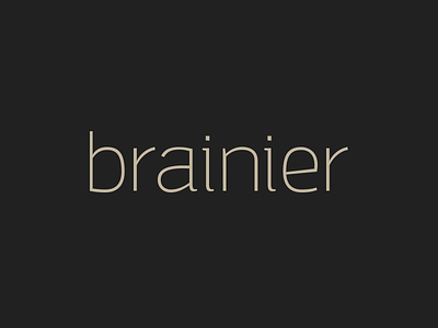 Asti Brainier font type typography