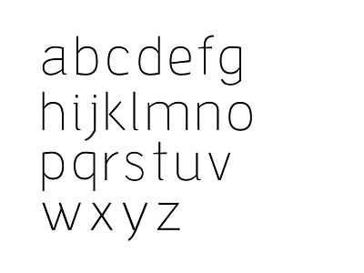 Asti Lowercase font type typography