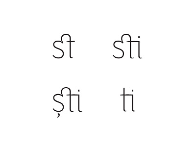 Asti ligatures 1 font ligature type typography