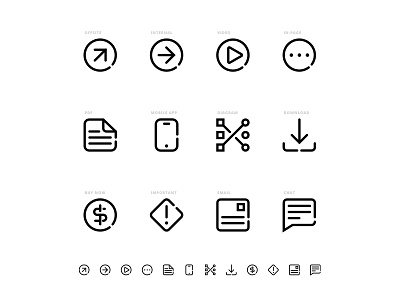 Link Icons icons illustration ui