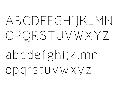 Asti Upper Lower font type design