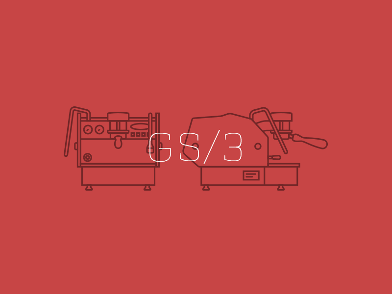 La Marzocco Machines coffee gif icons illustration monoweight