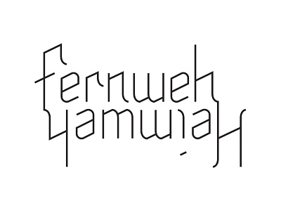 Fernweh Heimweh german lettering typography