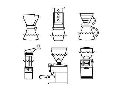 Brew stuff coffee illustration