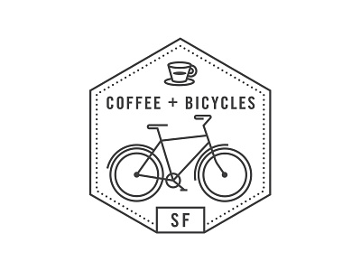Coffee Bicycles Final bicycle branding coffee illustration