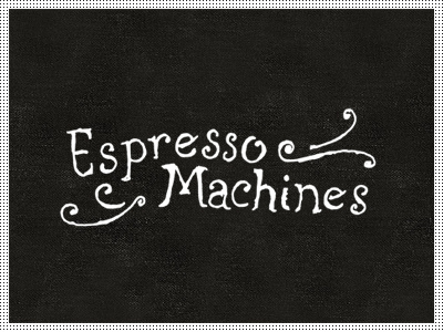 Espresso machines espresso machines la marzocco usa lettering typography