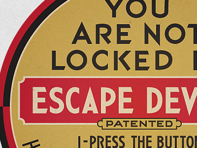 You are not locked in lettering reproduction typography vector