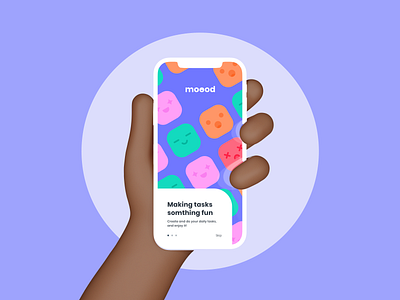 moood app design mobile app mood tasks app to do app ui ui design ux ux design