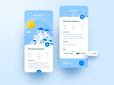 Travel App 🛫 app design ios app design travel app traveling web app design