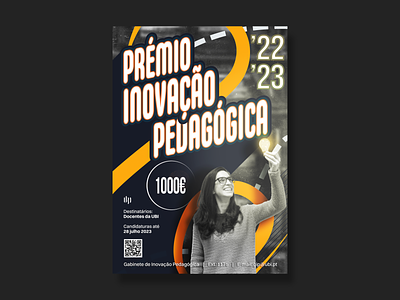 Poster | Pedagogical Innovation Contest 22/23 college design graphic design innovation poster typography university