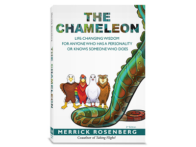 The Chameleon Book Redesign book cover book jacket graphic design illustration