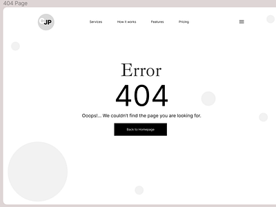 404 Page