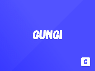 Gungi Branding app design badge brand designer branding concept creative icon identity logo design logotype mark tarful wordmark