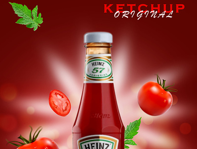 Heinz Ketchup branding design food graphic design ketchup tomato