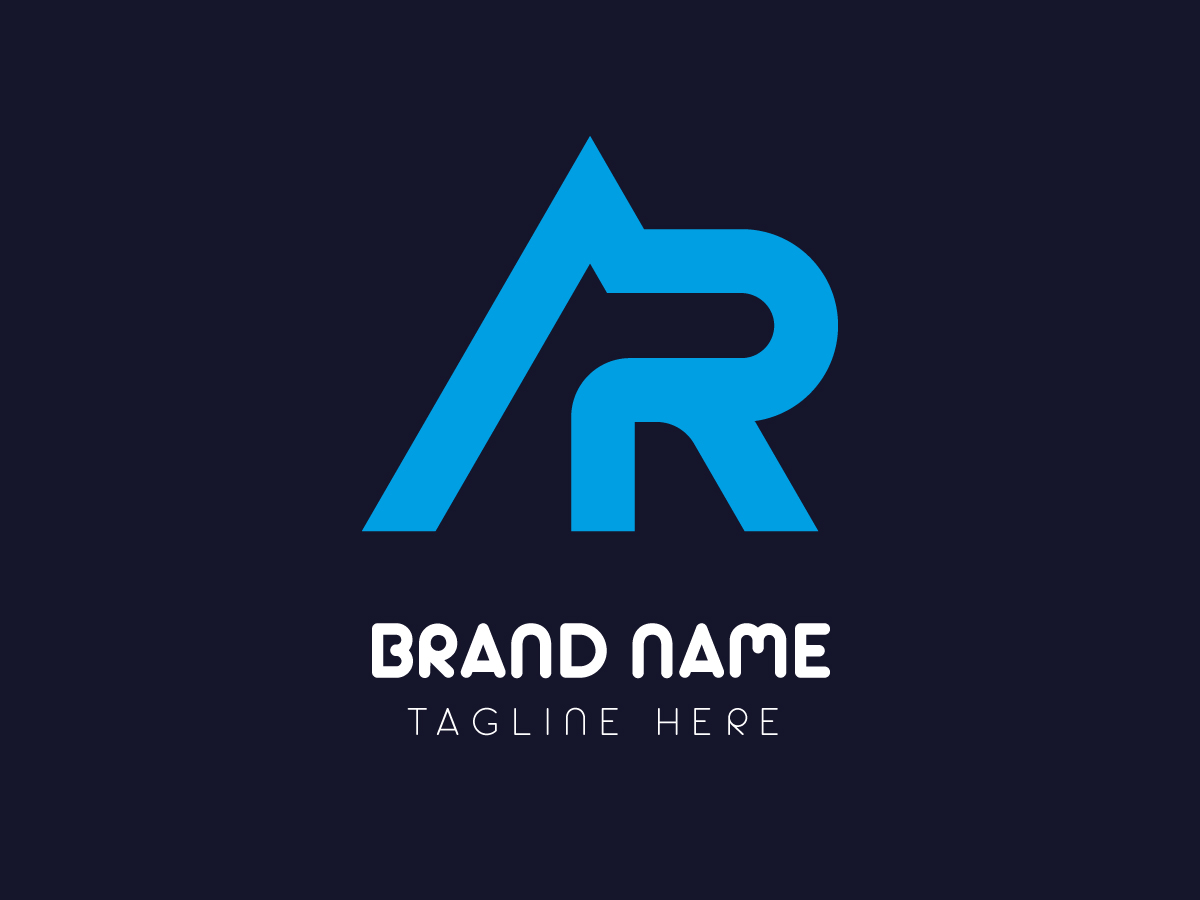 ar letter logo by Md Jasim Uddin on Dribbble