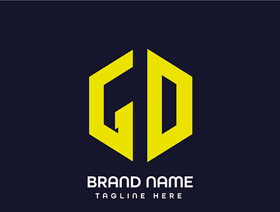 gd letter logo 3d animation branding graphic design logo motion graphics ui