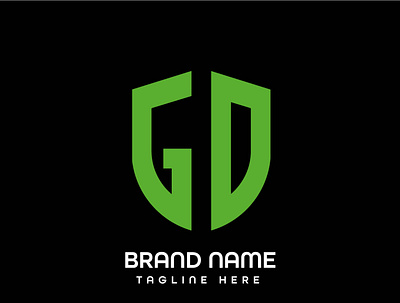 gd letter logo 3d animation branding graphic design logo motion graphics ui