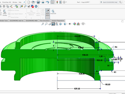 Lid for 3D printing