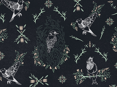 Bird Pattern bird illustration pattern