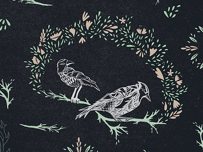 Bird Pattern: Detail